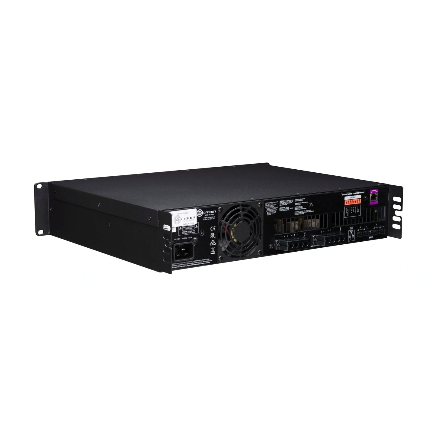 Crown CDi4x1200 1200W 4-Channel Analog Power Amplifier(Crown Cdi4x1200 1200w 4 Channel Analog Power Amplifier)