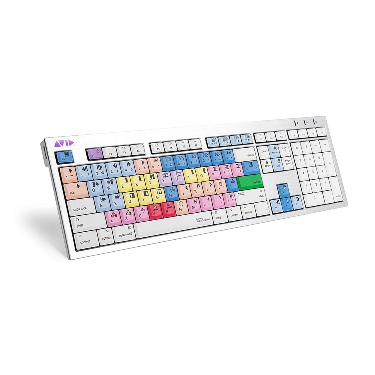 Logickeyboard AVID Media Composer Mac ALBA Keyboard(Logickeyboard Lkbu Mcom4 Cwmu Us Avid Media Composer Mac Alba Keyboard)