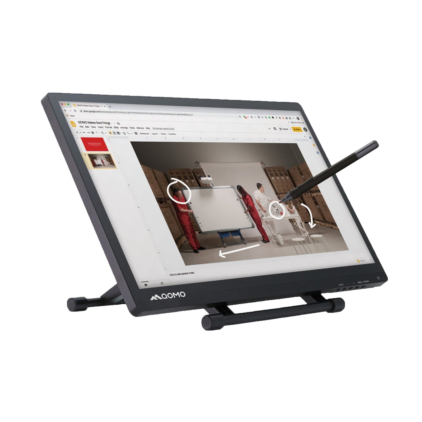 QOMO QIT600 F3 PresenStation 600F3 21.5-Inch Interactive Podium LCD Monitor Display(Qomo Qit600 F3 Presenstation 600f3 21 5 Inch Interactive Podium Lcd Monitor Display)