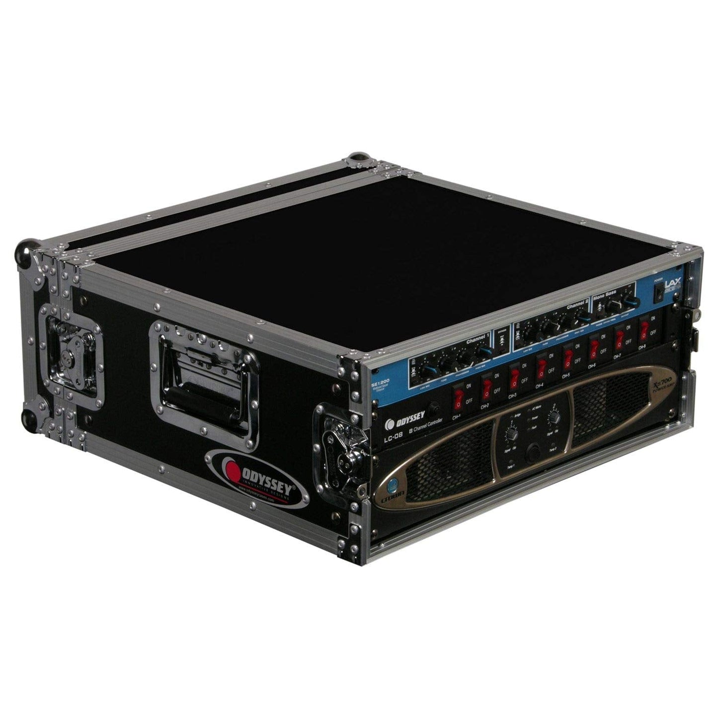 Odyssey Flight Ready 8 Space Medium Duty AMP Case(Odyssey Cases Frar8e Flight Ready 8 Space Medium Duty Amp Case)