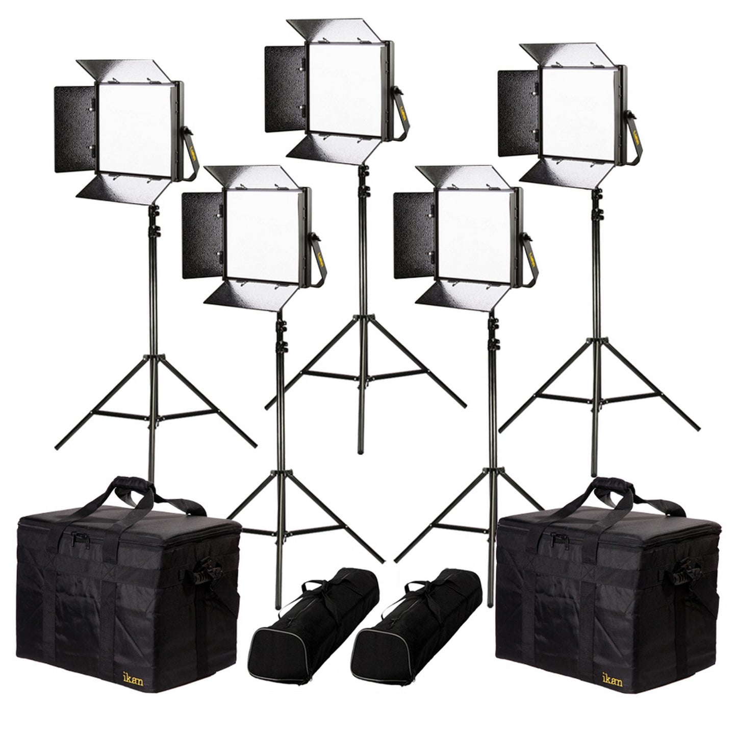 Ikan LB10-5PT-KIT Lyra Bi-Color 5-Point LED Soft Panel Light Kit(Ikan Lb10 5pt Kit Lyra Bi Color 5 Point Led Soft Panel Light Kit)