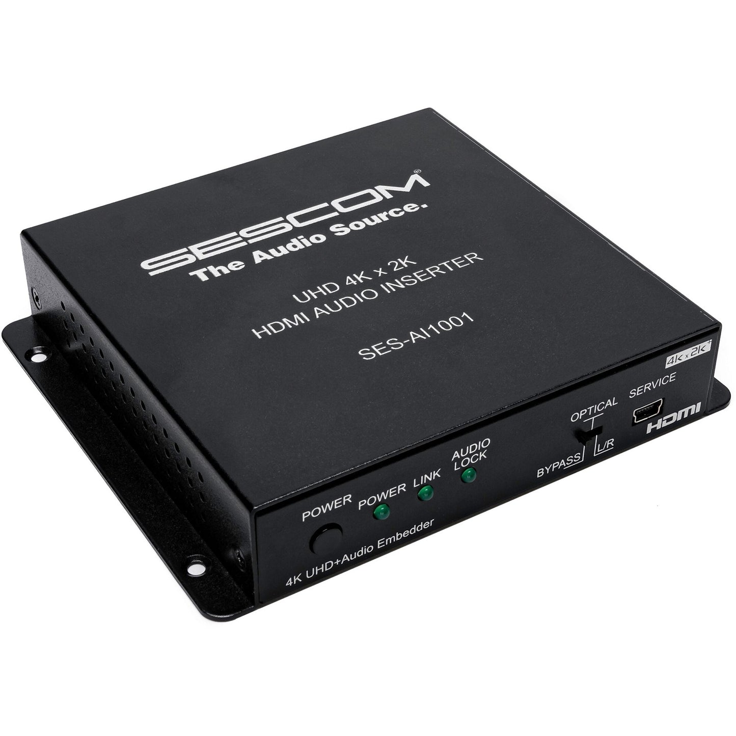 Sescom SES-AI1001 4K UHD HDMI 2.0 Audio Inserter(Sescom Ses Ai1001 4k Uhd Hdmi 2 0 Audio Inserter)