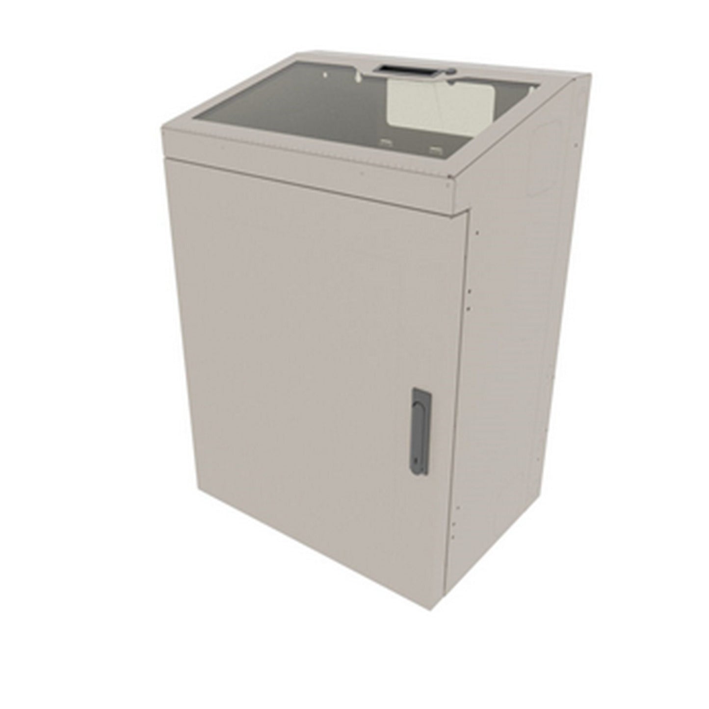 Middle Atlantic VWM-PD-6-36K-PW 6 Space Low Profile Wall Rack, Plexi Top, Putty Finish(Middle Atlantic Vwm Pd 6 36k Pw 6 Space Low Profile Wall Rack Plexi Top Putty Finish)