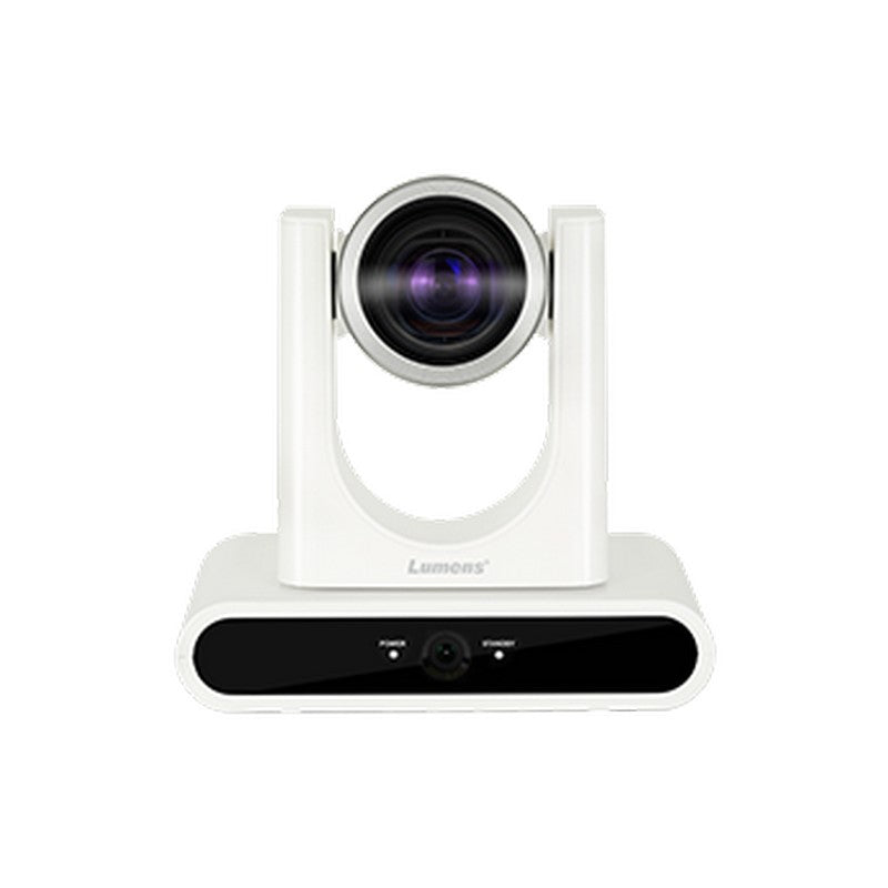 Lumens VC-TR30W 12x Optical Zoom Full HD IP AI Auto-Tracking Camera, White(Lumens Vc Tr30w 12x Optical Zoom Full Hd Ip Ai Auto Tracking Camera White)