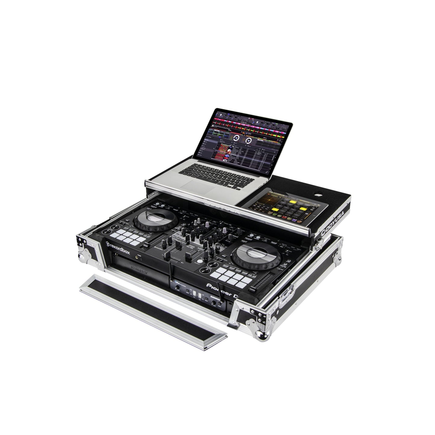 Odyssey Flight Zone Glide Style Pioneer DDJ-800 Controller Case With 1U Rack Space(Odyssey Cases Fzgspiddj8001 Flight Zone Glide Style Pioneer Ddj 800 Controller Case With 1u Rack Space)
