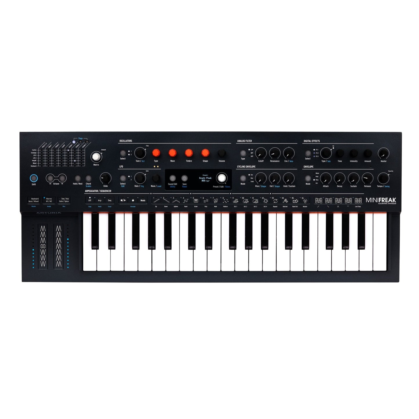 Arturia MiniFreak 37-Note 6-Voice Polyphonic Hybrid Keyboard(Arturia Minifreak 37 Note 6 Voice Polyphonic Hybrid Keyboard)
