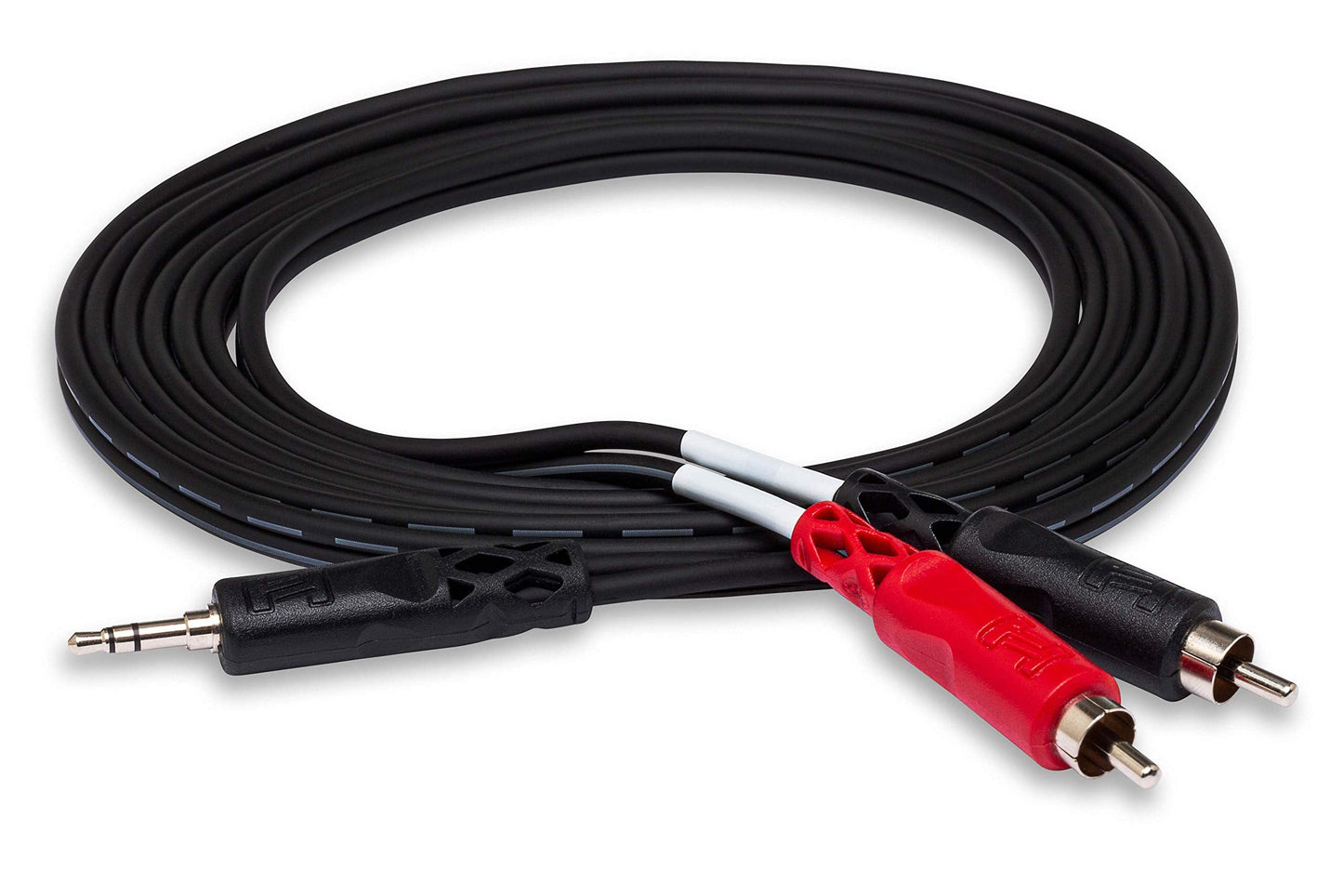 Hosa CMR-203 3 Foot 3.5mm TRS To Dual RCA Stereo Breakout Cable(Hosa Cmr 203 3 Foot 3 5mm Trs To Dual Rca Stereo Breakout Cable)