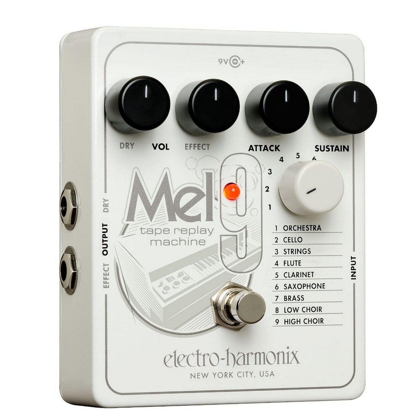 Electro-Harmonix MEL9 Tape Replay Machine Pedal(Electro Harmonix Mel9 Tape Replay Machine Pedal)