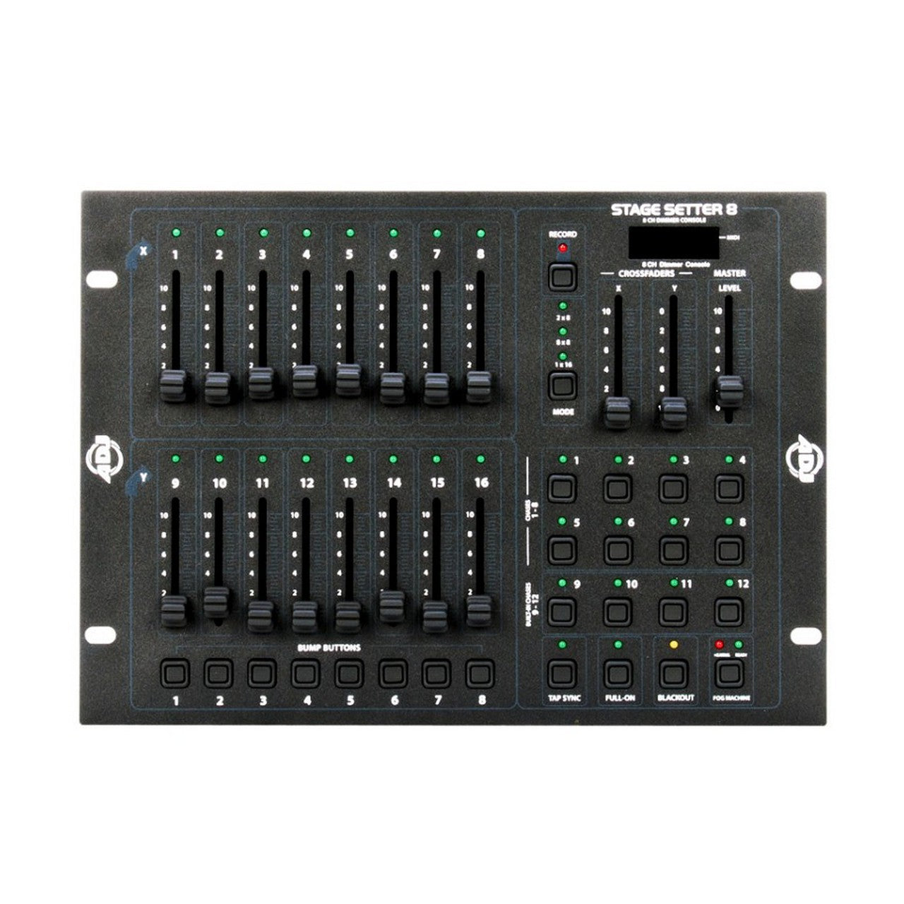 ADJ STAGE SETTER-8 8 Programmable Patterns 8 DMX Channel Controller(American Dj Stage Setter 8 8 Programmable Patterns 8 Dmx Channel Controller)