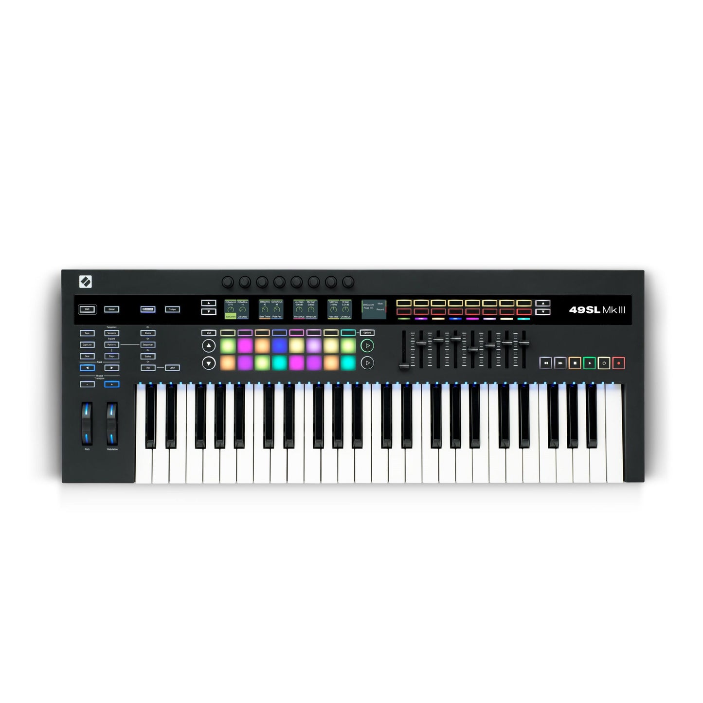 Novation 49SL MkIII 49-Key Keyboard Controller(Novation 49sl Mkiii 49 Key Keyboard Controller)