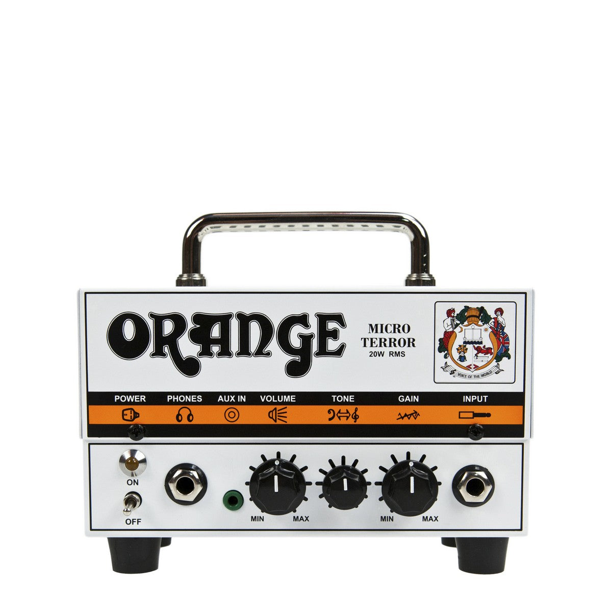 Orange MT20 Micro Terror 20 Watt Guitar Amp Head(Orange Mt20 Micro Terror 20 Watt Guitar Amp Head)