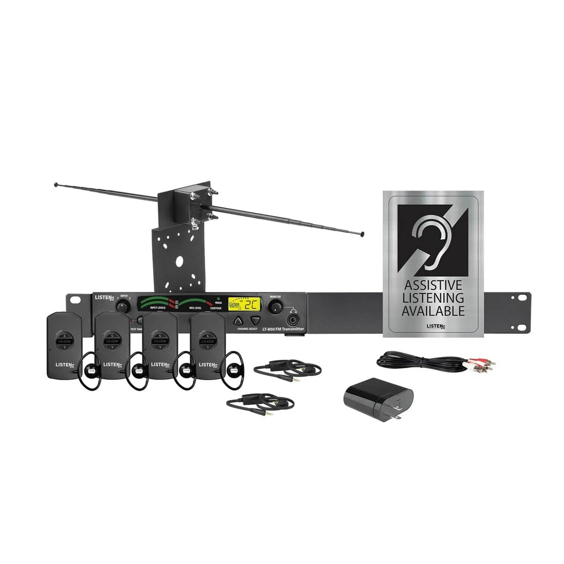  Listen Tech LS-54-216 Listen IDSP Prime Level II Stationary RF System, 216 MHz(Listen Tech Ls 54 216 Listen Idsp Prime Level Ii Stationary Rf System 216 Mhz)