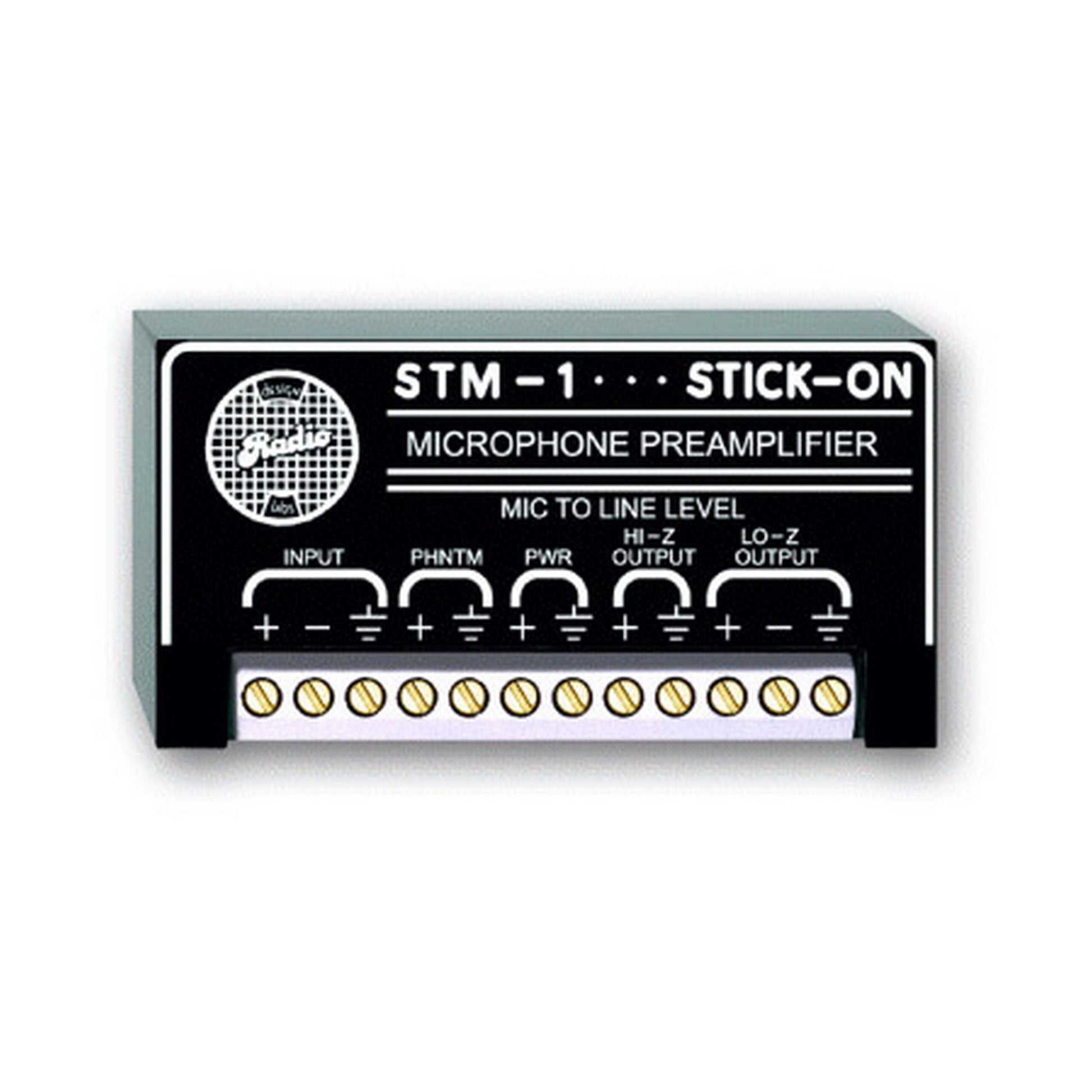  RDL STM-1 Microphone Preamplifier(Rdl Stm 1 Microphone Preamplifier)