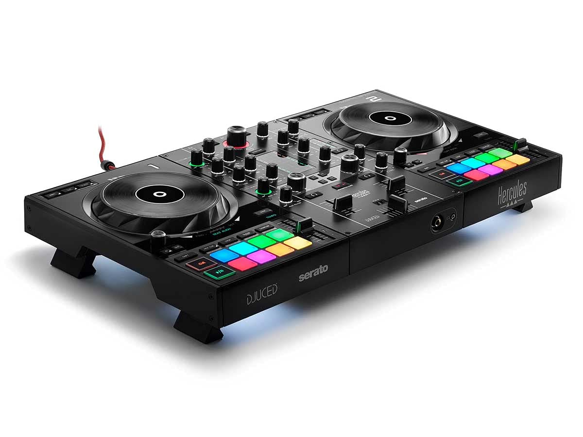  Hercules DJC-INPULSE-500 2-Deck USB DJ Controller For Serato(Hercules Djc Inpulse 500 2 Deck Usb Dj Controller For Serato)