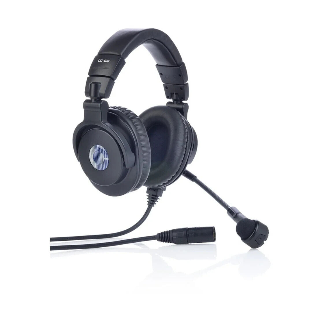  Clear-Com CC-400-X4 Double Over Ear 4 Pin Female XLR Cardioid Headset(Clear Com Cc 400 X4 Double Over Ear 4 Pin Female Xlr Cardioid Headset)