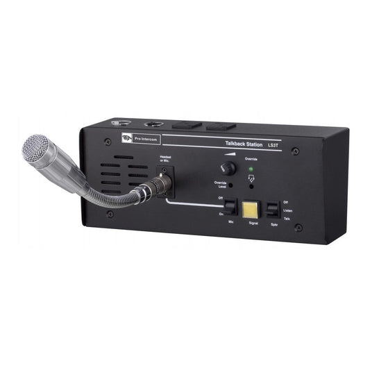  Pro Intercom LS3T Duplex Single Circuit Desktop/ Wall Mount Talkback Loudspeaker Station(Pro Intercom Ls3t Duplex Single Circuit Desktop Wall Mount Talkback Loudspeaker Station)
