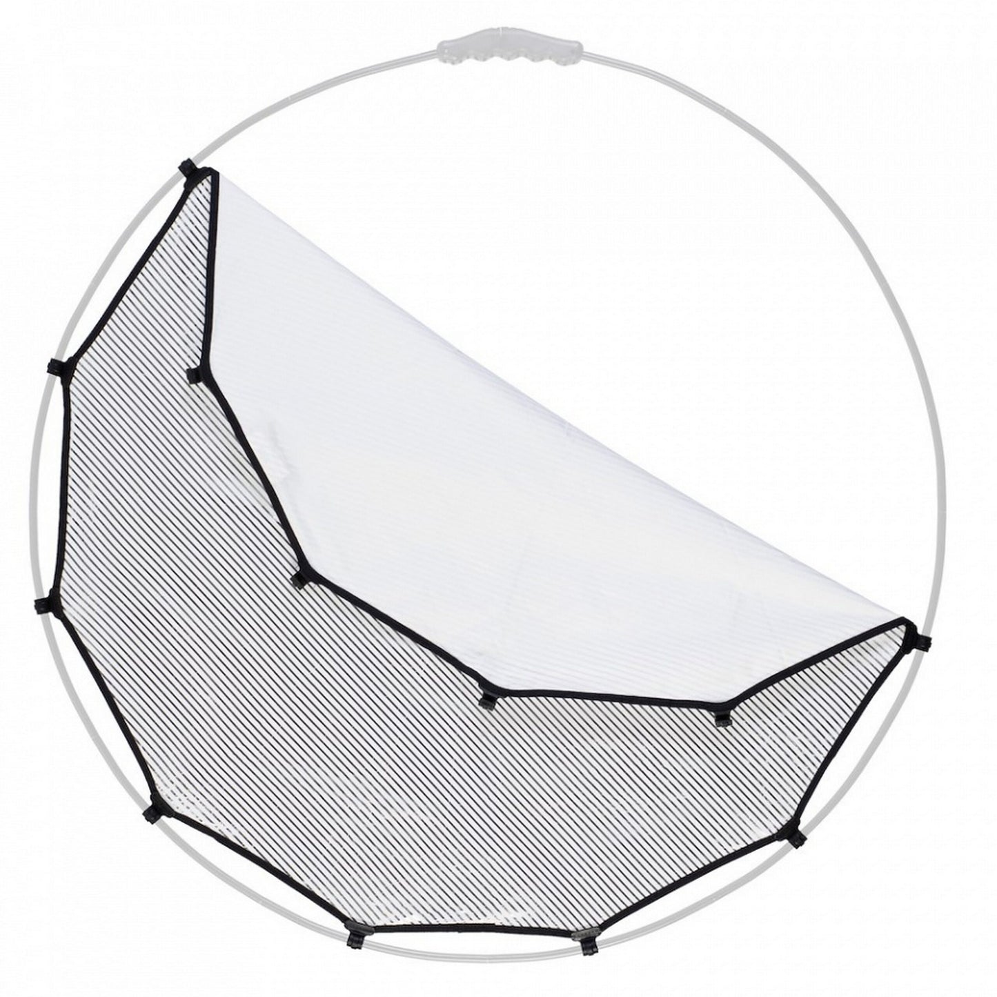  Lastolite LL LR3321 HaloCompact Cover, 82 Centimeters, Soft Silver Difflector(Lastolite Ll Lr3321 Halocompact Cover 82 Centimeters Soft Silver Difflector)