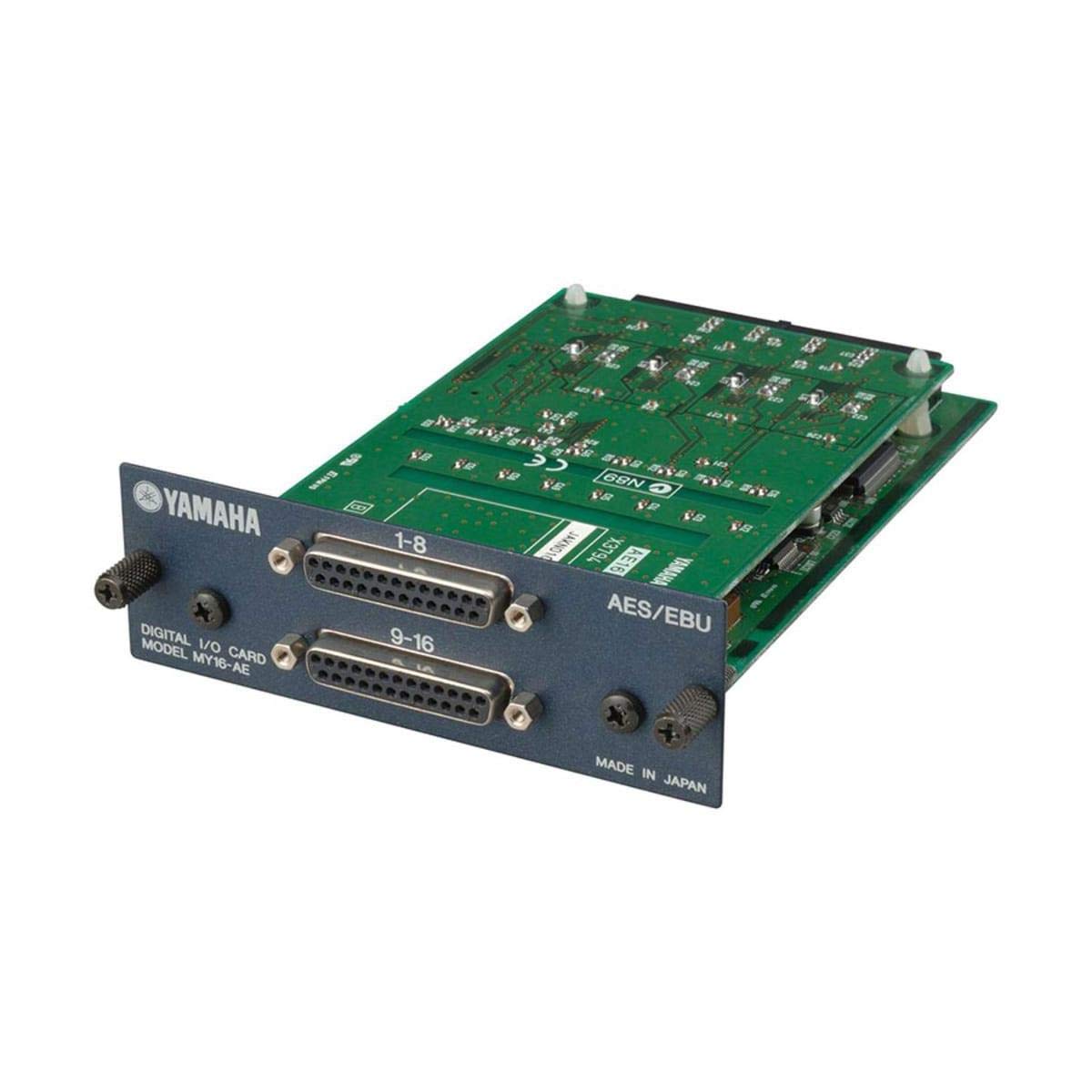  Yamaha MY16-AE 16-Channel AES/EBU I/O Card(Yamaha My16 Ae 16 Channel Aes Ebu I O Card)