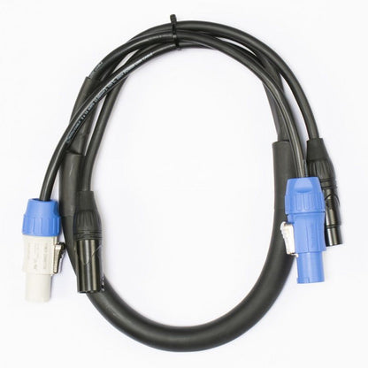 Accu Cable AC5PPCON3 5-Pin DMX Locking Power Link Combo Cable, 3-Feet(Accu Cable Ac5ppcon3 5 Pin Dmx Locking Power Link Combo Cable 3 Feet)