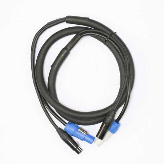  Accu Cable AC5PPCON6 5-Pin DMX Locking Power Link Combo Cable, 6-Feet(Accu Cable Ac5ppcon6 5 Pin Dmx Locking Power Link Combo Cable 6 Feet)