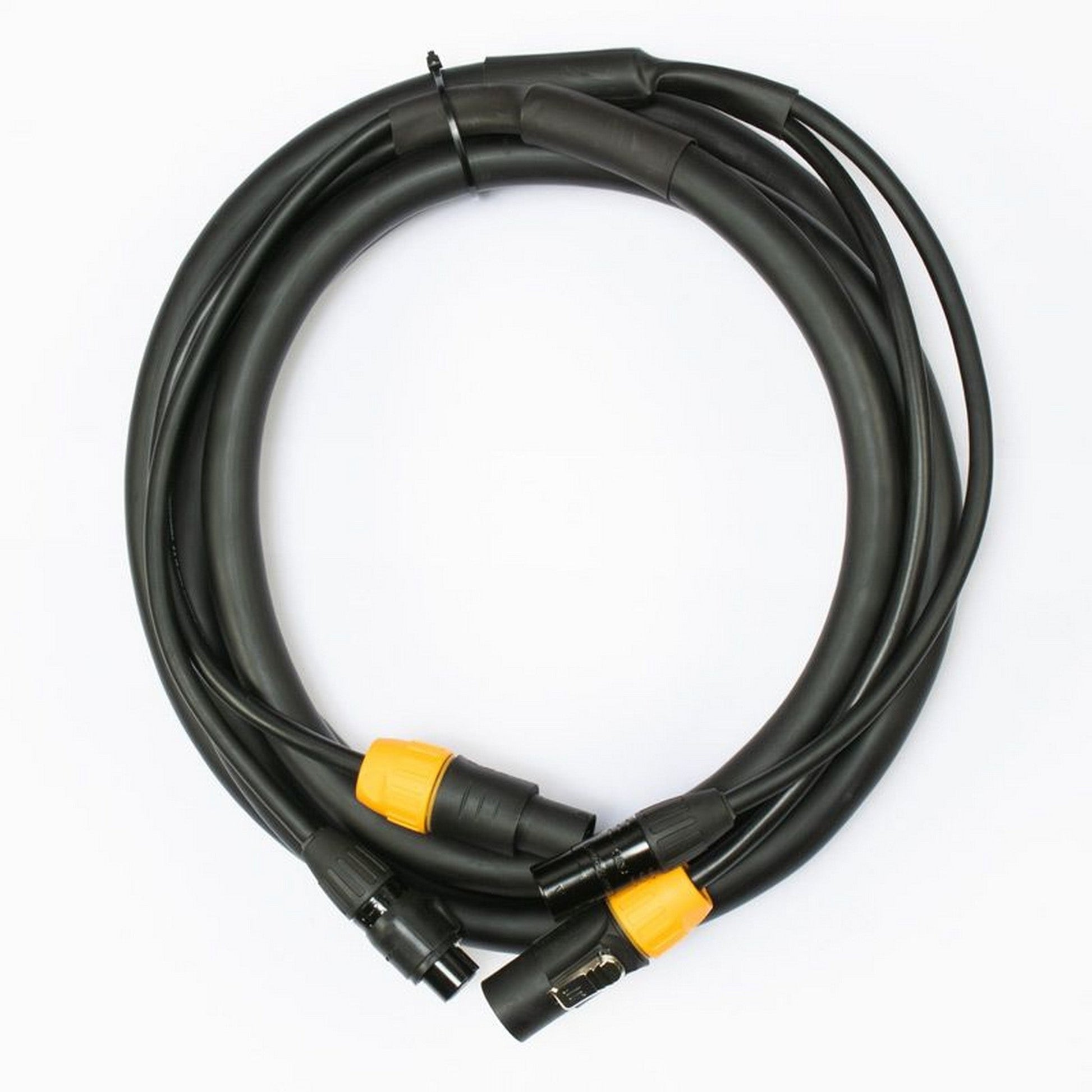  Accu Cable AC5PTRUE12 IP65-Rated 5-Pin DMX Locking Power Link Combo Cable, 12-Feet(Accu Cable Ac5ptrue12 Ip65 Rated 5 Pin Dmx Locking Power Link Combo Cable 12 Feet)