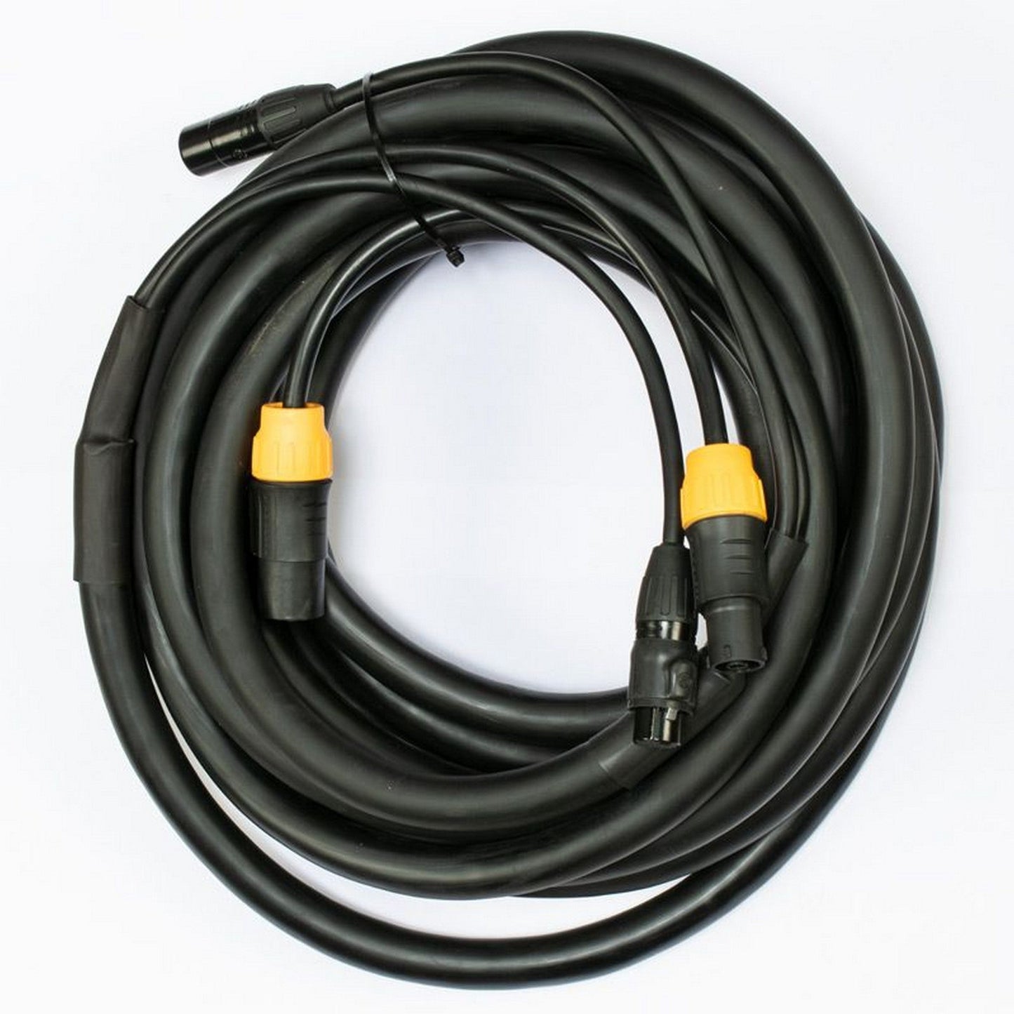  Accu Cable AC5PTRUE25 IP65-Rated 5-Pin DMX Locking Power Link Combo Cable, 25-Feet(Accu Cable Ac5ptrue25 Ip65 Rated 5 Pin Dmx Locking Power Link Combo Cable 25 Feet)