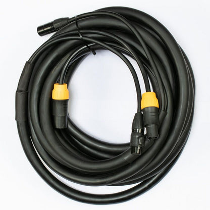  Accu Cable AC5PTRUE25 IP65-Rated 5-Pin DMX Locking Power Link Combo Cable, 25-Feet(Accu Cable Ac5ptrue25 Ip65 Rated 5 Pin Dmx Locking Power Link Combo Cable 25 Feet)