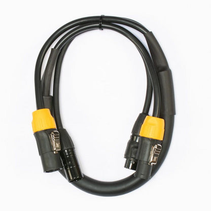  Accu Cable AC5PTRUE3 IP65-Rated 5-Pin DMX Locking Power Link Combo Cable, 3-Feet(Accu Cable Ac5ptrue3 Ip65 Rated 5 Pin Dmx Locking Power Link Combo Cable 3 Feet)
