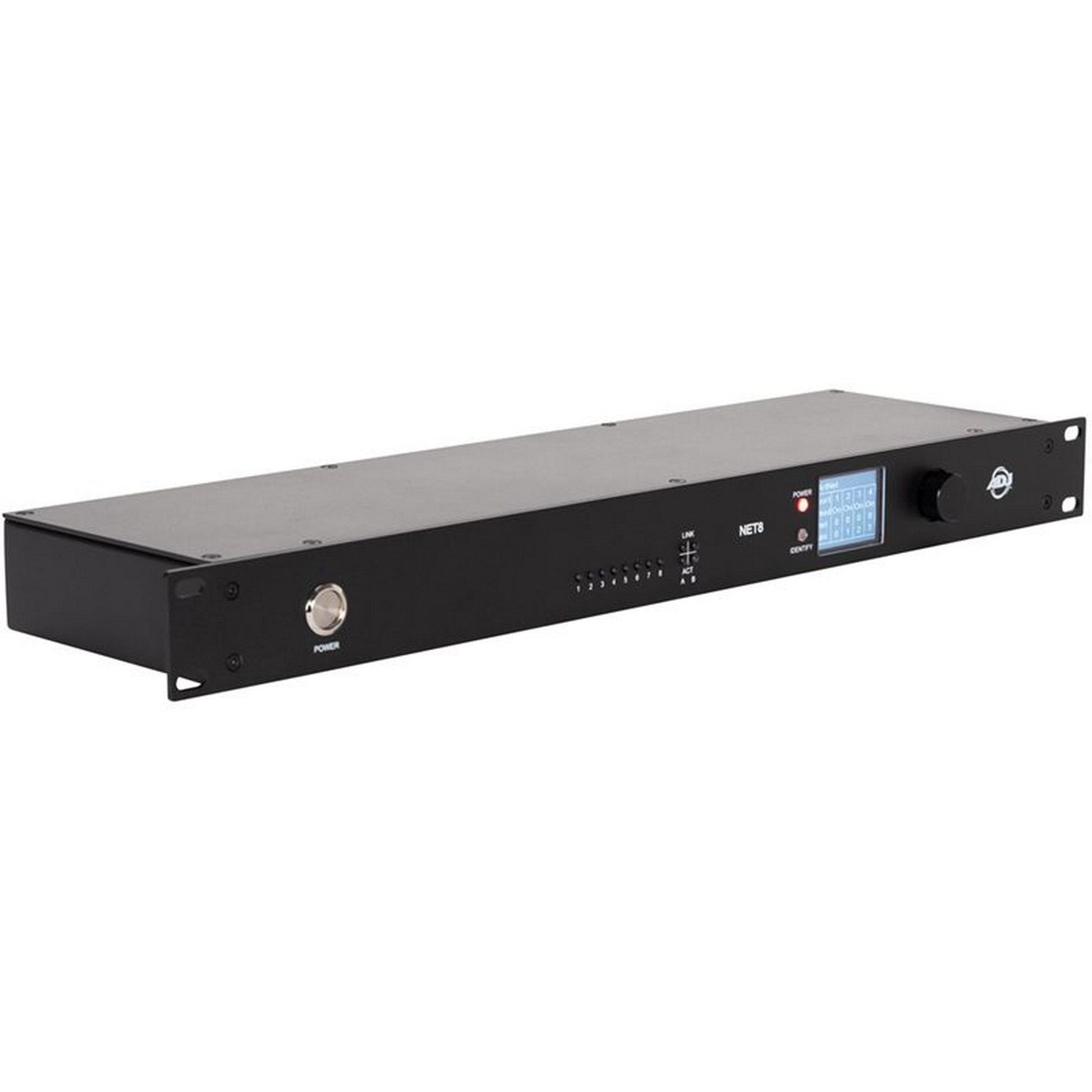  ADJ NET 8, 4-port DMX Over Ethernet Node With Wired Digital Communication Network(Adj Net 8 4 Port Dmx Over Ethernet Node With Wired Digital Communication Network)