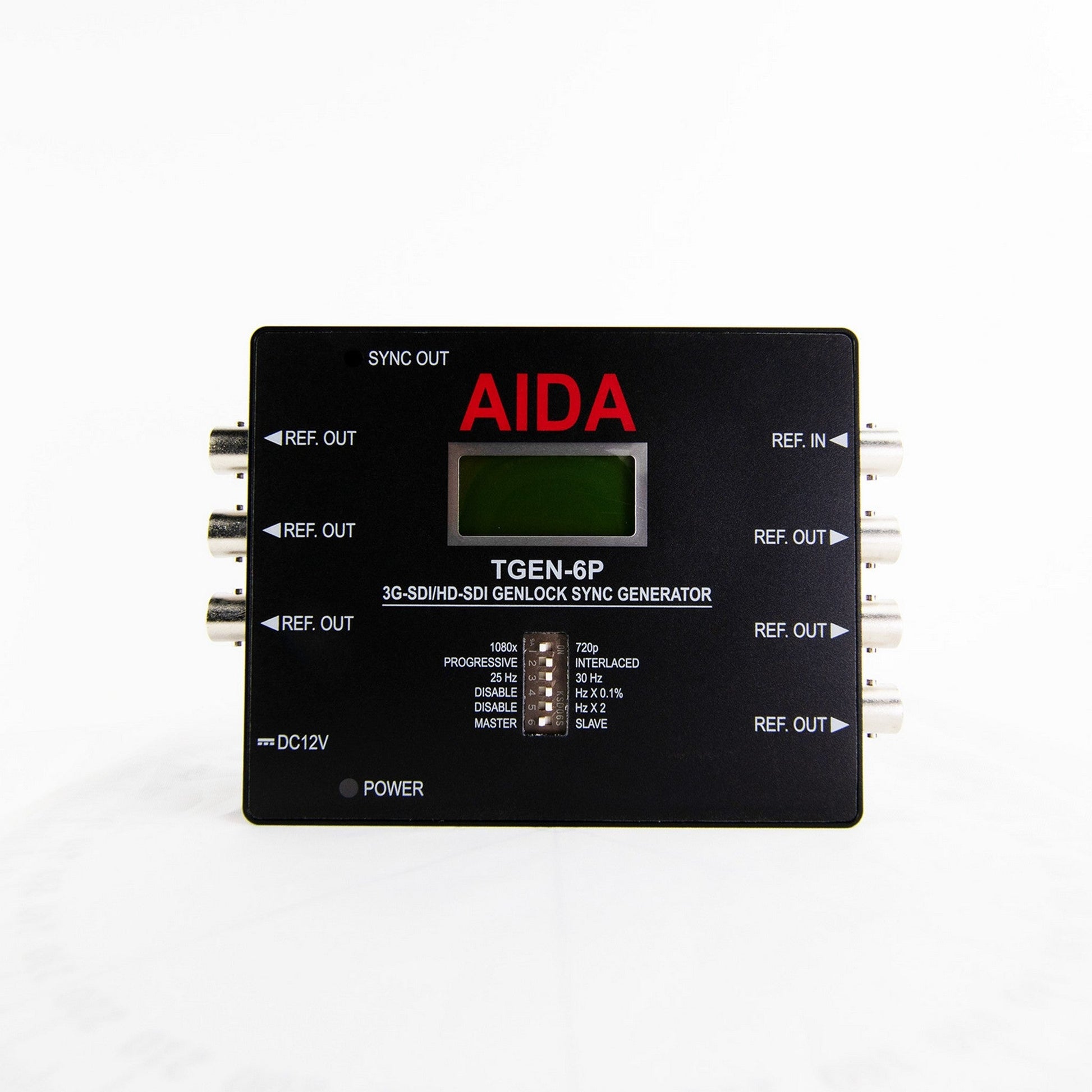  AIDA TGEN-6P 3G-SDI GENLOCK Reference SYNC Generator(Aida Tgen 6p 3g Sdi Genlock Reference Sync Generator)