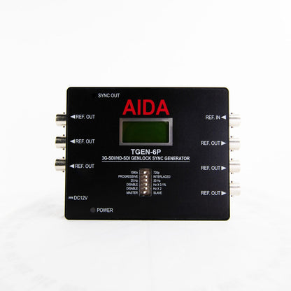  AIDA TGEN-6P 3G-SDI GENLOCK Reference SYNC Generator(Aida Tgen 6p 3g Sdi Genlock Reference Sync Generator)