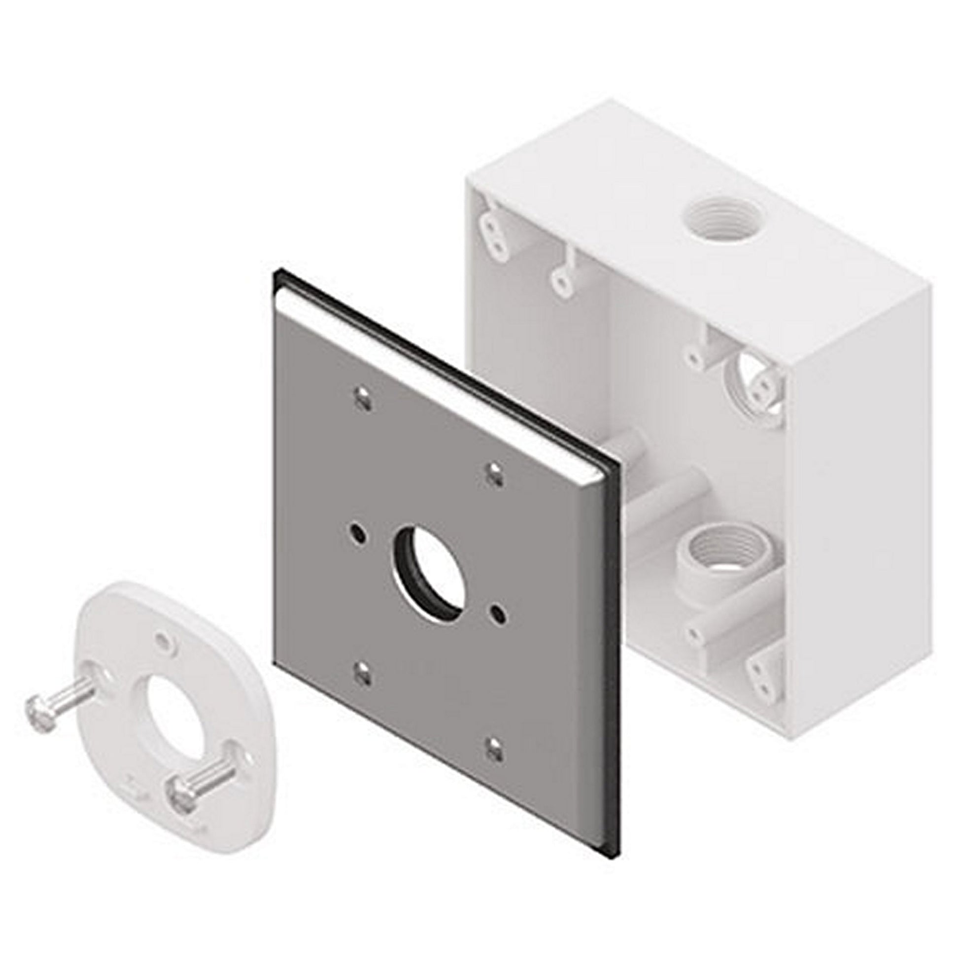  Alarm.com OB102 Dual-Gang Outlet Box Adapter(Alarmcom Ob102 Dual Gang Outlet Box Adapter)