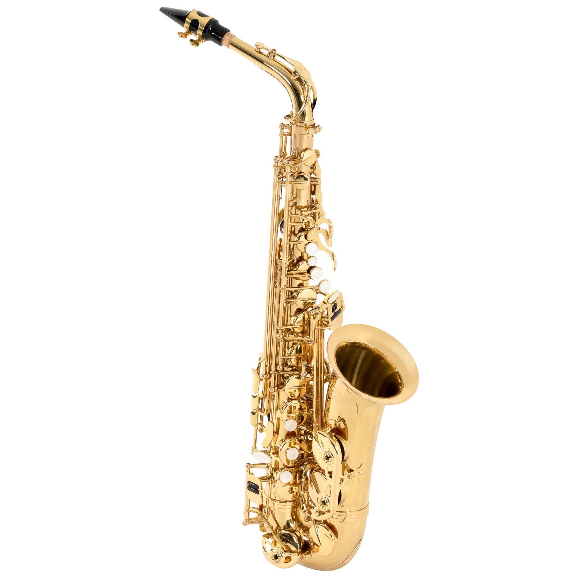  Antigua Vosi AS2155LQ Eb Alto Saxophone, All-Lacquer Body(Antigua Vosi As2155lq Eb Alto Saxophone All Lacquer Body)