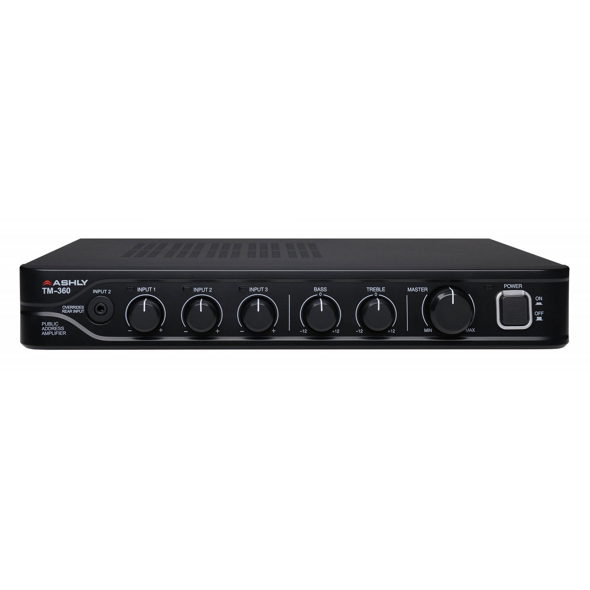  Ashly TM-360 60W Compact Mixer/Amplifier(Ashly Tm 360 60w Compact Mixer Amplifier)