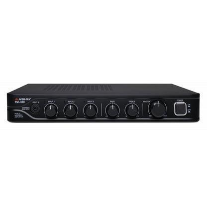  Ashly TM-360 60W Compact Mixer/Amplifier(Ashly Tm 360 60w Compact Mixer Amplifier)