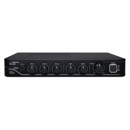  Ashly TM-360 60W Compact Mixer/Amplifier(Ashly Tm 360 60w Compact Mixer Amplifier)