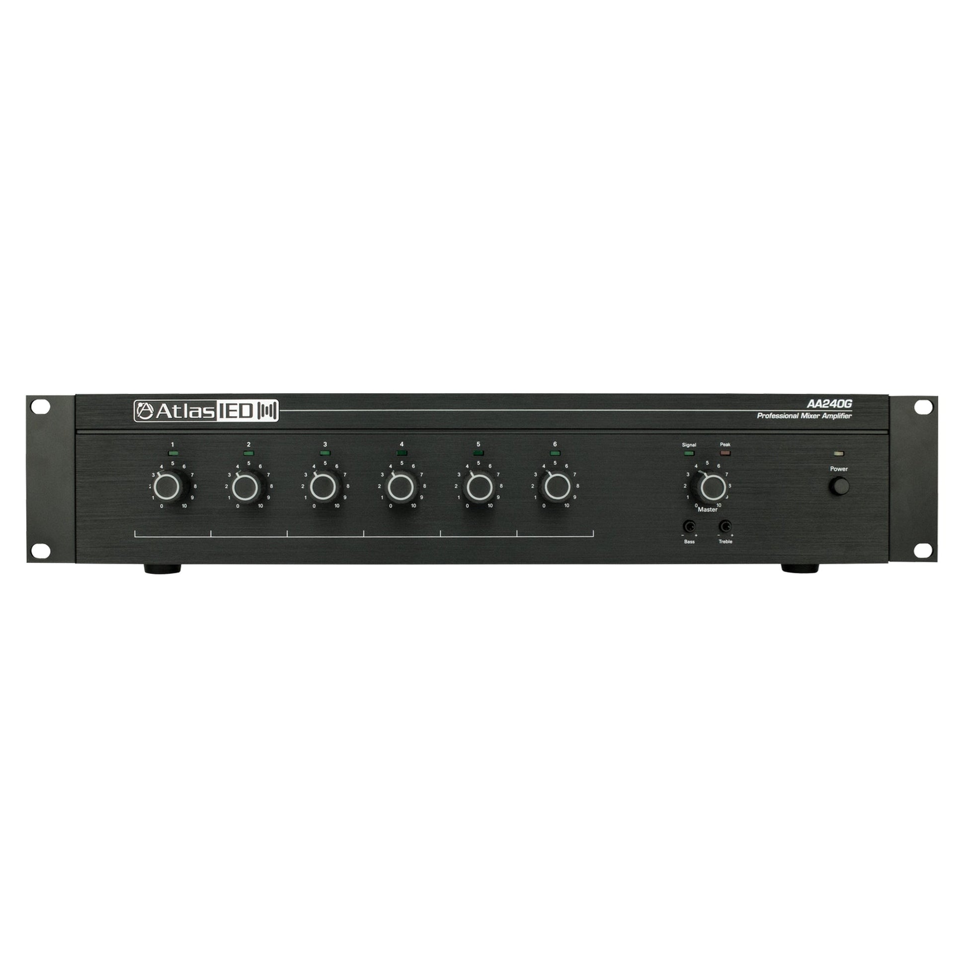  AtlasIED AA240G 240W 6‑Input Mixer Amplifier(Atlasied Aa240g 240w 6 Input Mixer Amplifier)