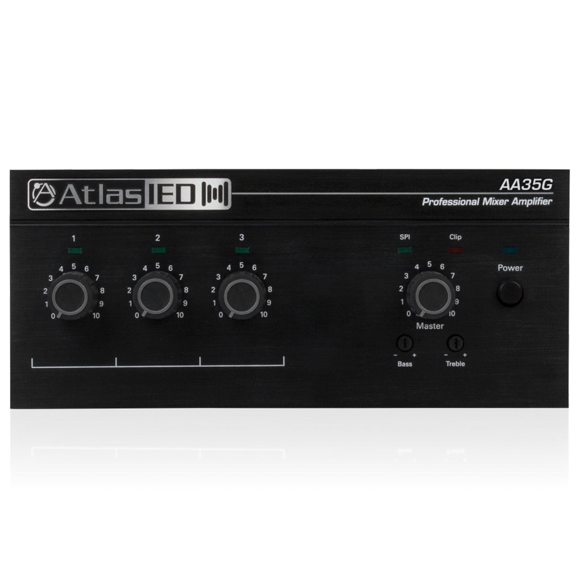  AtlasIED AA35G 3-Input, 35-Watt Mixer Amplifier With Global Power Supply(Atlasied Aa35g 3 Input 35 Watt Mixer Amplifier With Global Power Supply)