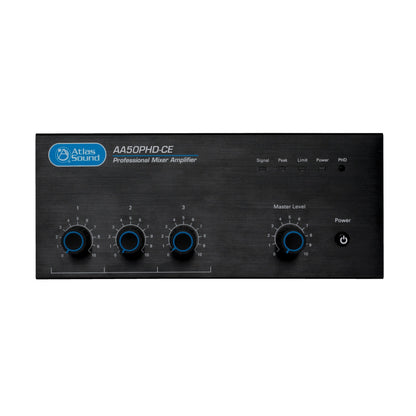  AtlasIED AA50PHD‑CE 50W Mixer Amplifier With Push‑Here Diagnostic(Atlasied Aa50phd Ce 50w Mixer Amplifier With Push Here Diagnostic)