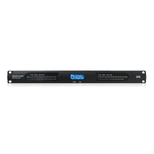  AtlasIED BB-EB1616DT 16x16 I/O BlueBridge Ethernet Breakout Box With Dante(Atlasied Bb Eb1616dt 16x16 I O Bluebridge Ethernet Breakout Box With Dante)