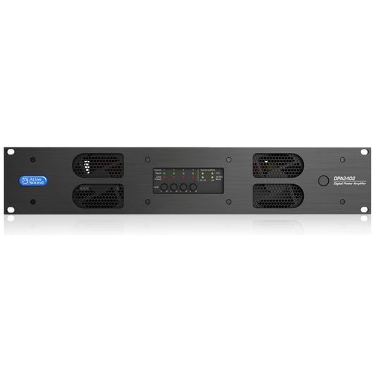  AtlasIED DPA2402 2400W Networkable Multi-Channel Power Amplifier With Optional Dante Network Audio(Atlasied Dpa2402 2400w Networkable Multi Channel Power Amplifier With Optional Dante Network Audio)
