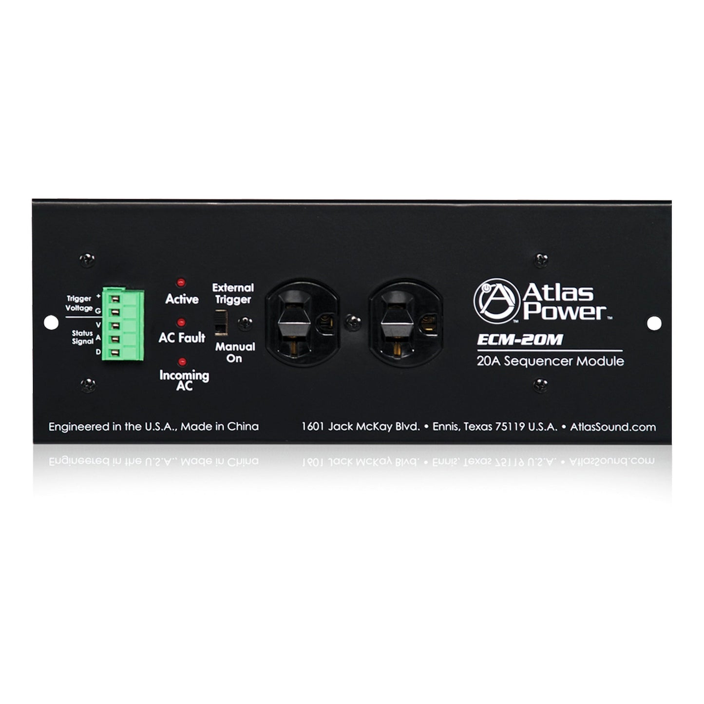  AtlasIED ECM-20M 20A AC Power Conditioner And Spike Suppressor(Atlasied Ecm 20m 20a Ac Power Conditioner And Spike Suppressor)