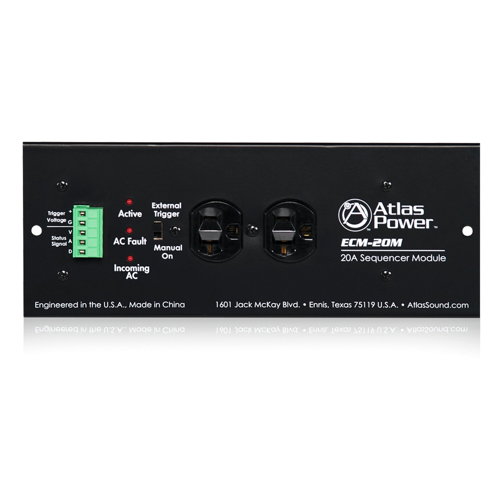  AtlasIED ECM-20M 20A AC Power Conditioner And Spike Suppressor(Atlasied Ecm 20m 20a Ac Power Conditioner And Spike Suppressor)