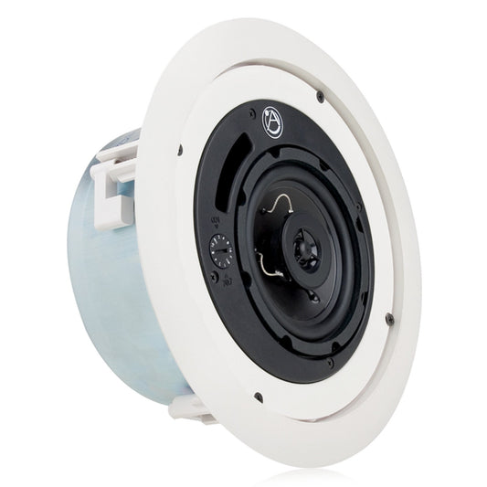  AtlasIED FAP42TC-UL2043 4-Inch Shallow Mount In-Ceiling Speakers, UL2043 Certified, Pair(Atlasied Fap42tc Ul2043 4 Inch Shallow Mount In Ceiling Speakers Ul2043 Certified Pair)