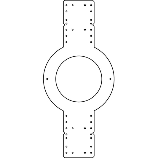  AtlasIED FC‑4MR Mud Ring For 4-Inch Ceiling Speakers(Atlasied Fc 4mr Mud Ring For 4 Inch Ceiling Speakers)