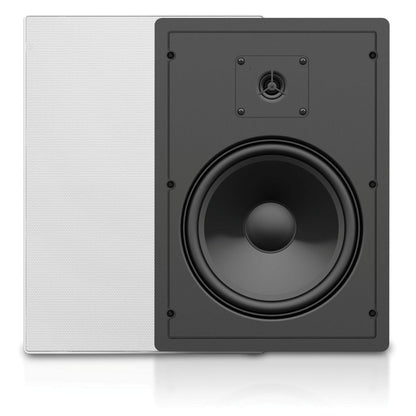  AtlasIED IWM Series In‑Wall Speaker, 8 Ohms, Pair(Atlasied Iwm Series In Wall Speaker 8 Ohms Pair)