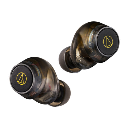  Audio-Technica ATH-CKS30TW+ Wireless Earbud Headphones, Translucent Black(Audio Technica Ath Cks30tw Wireless Earbud Headphones Translucent Black)