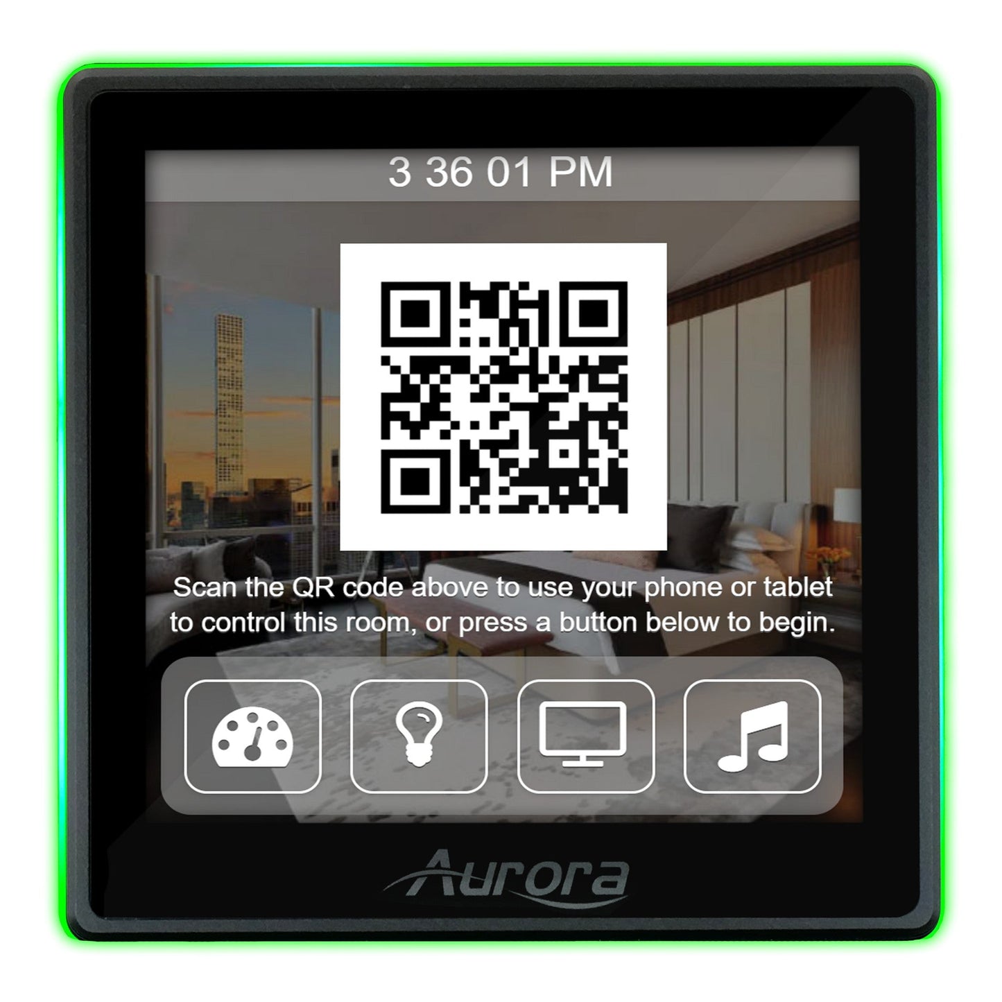  Aurora RXT-4 ReAX JavaScript-Based Touch Panel/Control System, 4-Inch(Aurora Rxt 4 Reax Javascript Based Touch Panel Control System 4 Inch)