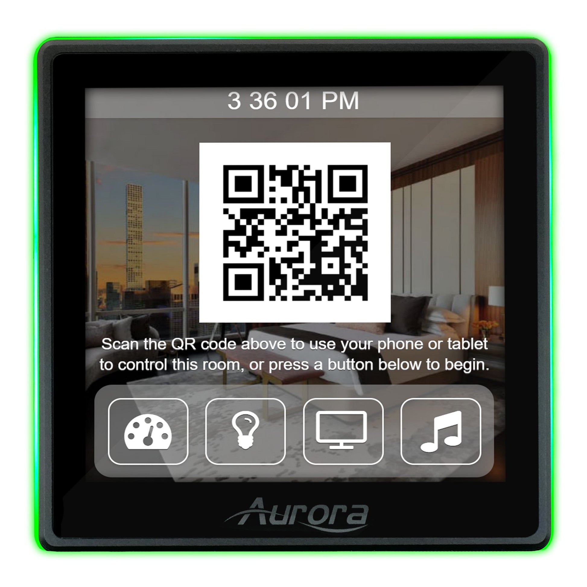  Aurora RXT-4 ReAX JavaScript-Based Touch Panel/Control System, 4-Inch(Aurora Rxt 4 Reax Javascript Based Touch Panel Control System 4 Inch)