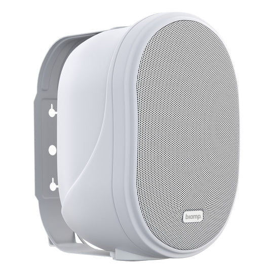  Biamp OVO5T 5.25-Inch 2-Way Loudspeaker, White, Pair(Biamp Ovo5t 5 25 Inch 2 Way Loudspeaker White)